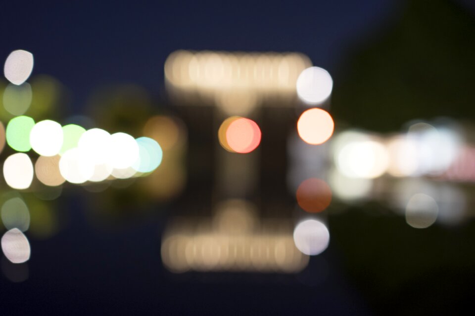 Lights background blurred lights abstract light