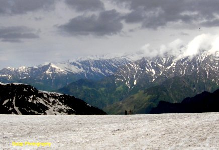 Rohtang Pass - Himachal Pradesh - India photo