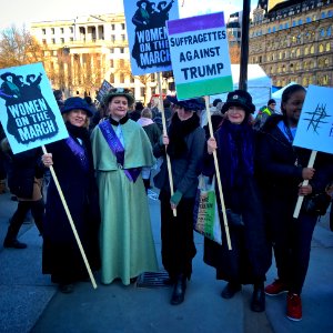 Suffragettes Against Trump photo