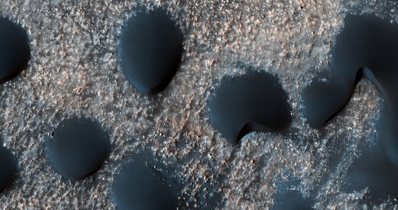 The Floor of Renaudot Crater