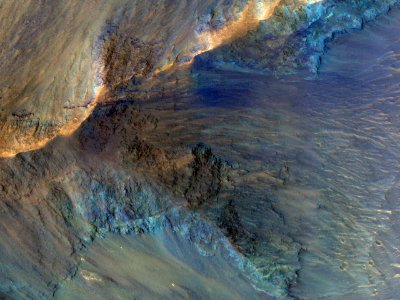 The Hills in Juventae Chasma photo