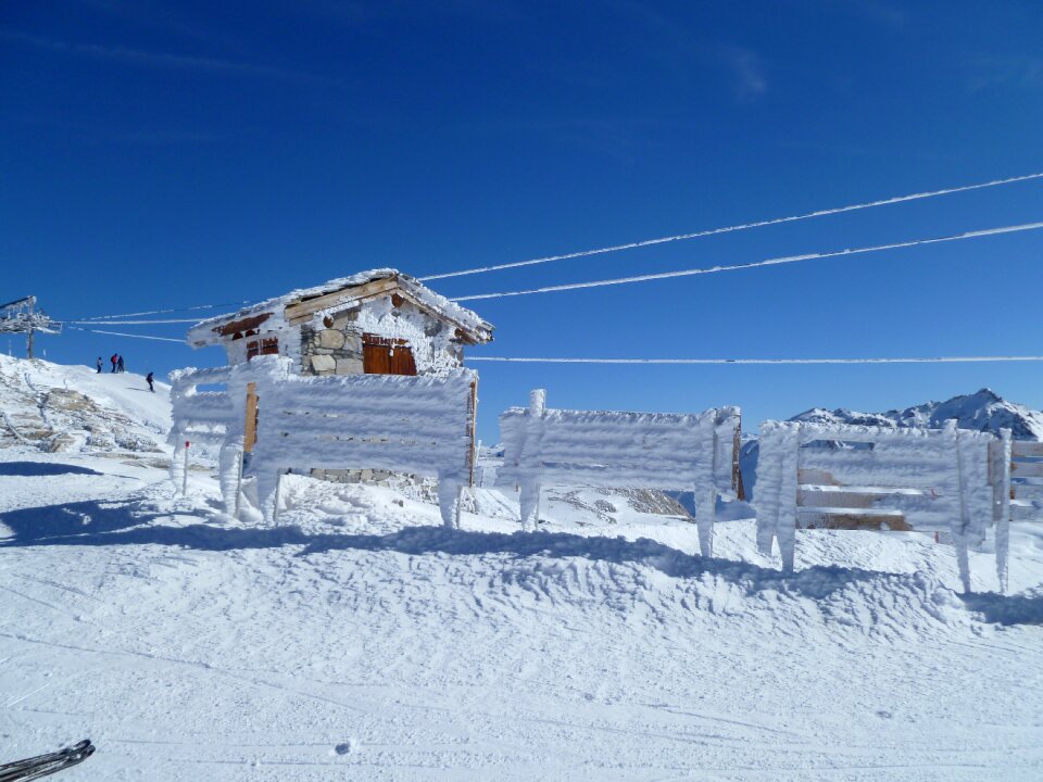 Snow alps cold