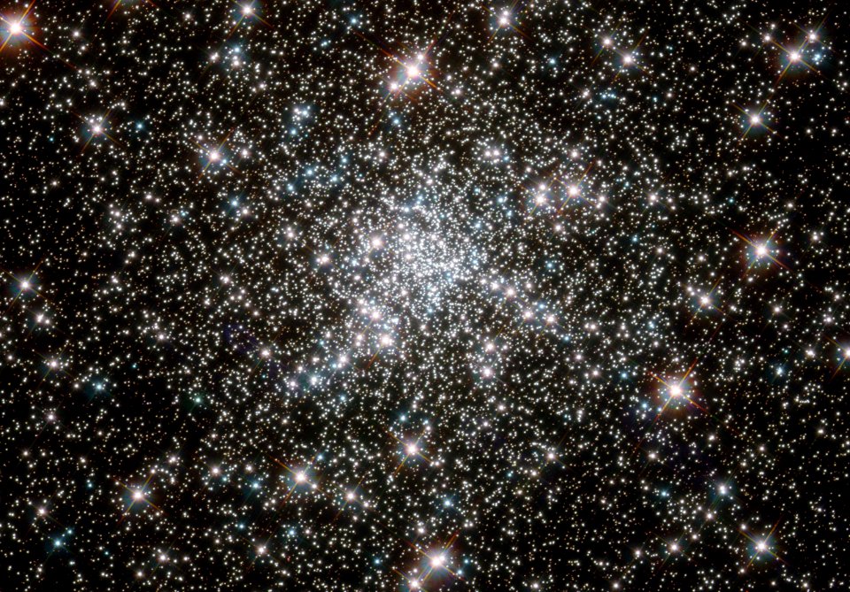 Young Stars at Home in an Ancient Cluster
