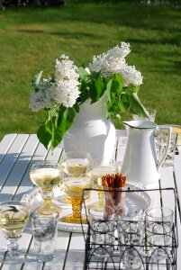 Summer white wine scandinavia