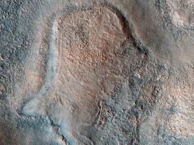 Disrupted Sediments in Acidalia Planitia photo
