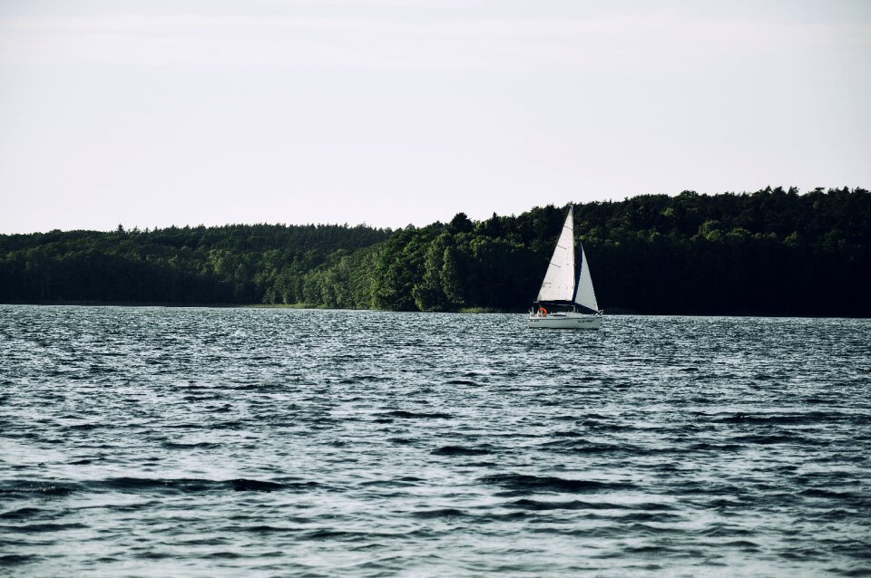 Sky boat nature