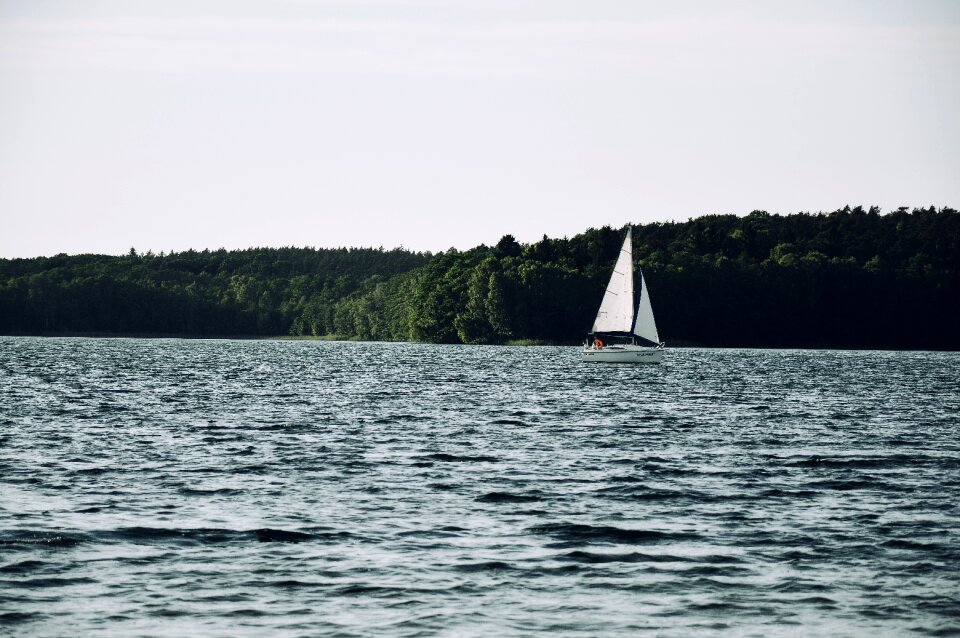 Sky boat nature photo