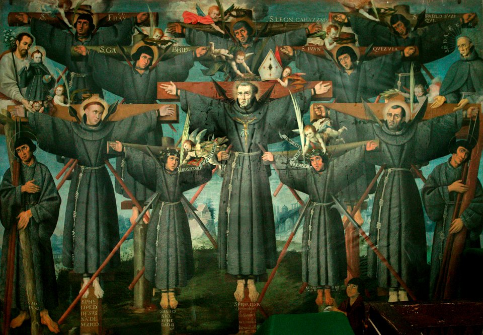 Painting of the Nagasaki Martyrs