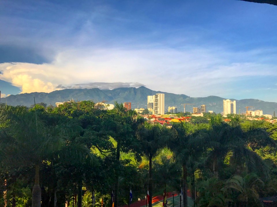 view from our San Jose hotel