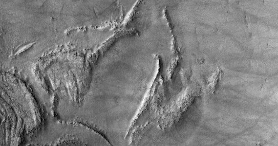 Crater Fill in Noachis Terra photo