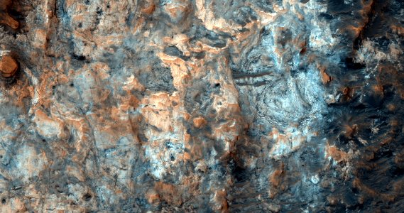 Mawrth Vallis Outcrops photo