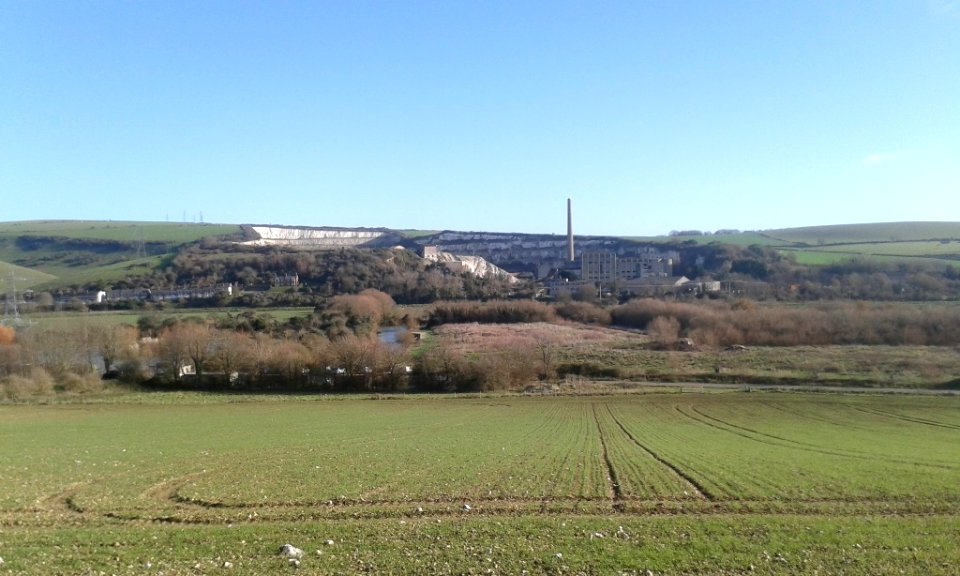 The view from Coombes Lane