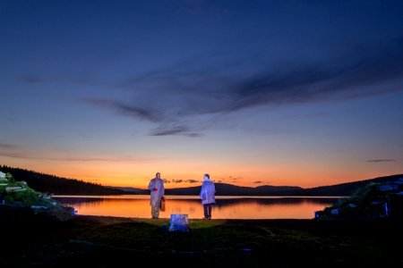 i møtet med knappestøperen FOTO BårdGundersen