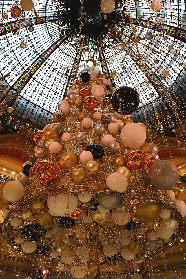 Bubbles christmas decoration the interior of the