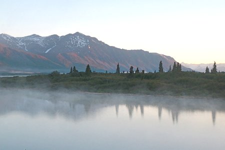 TANGLE LAKE, Denali Highway, Alaska (6-2019) WATERCOLOR  (28)