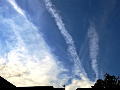 Beginning of a chemical overcast