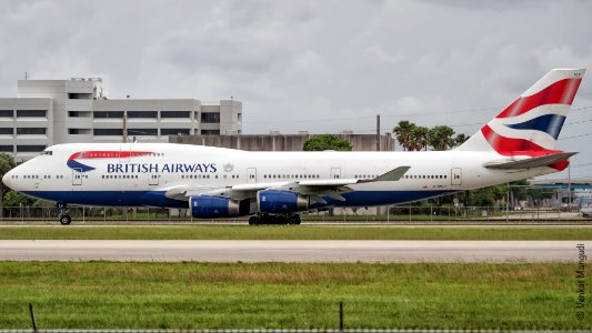 G-BNLP BA 747 photo
