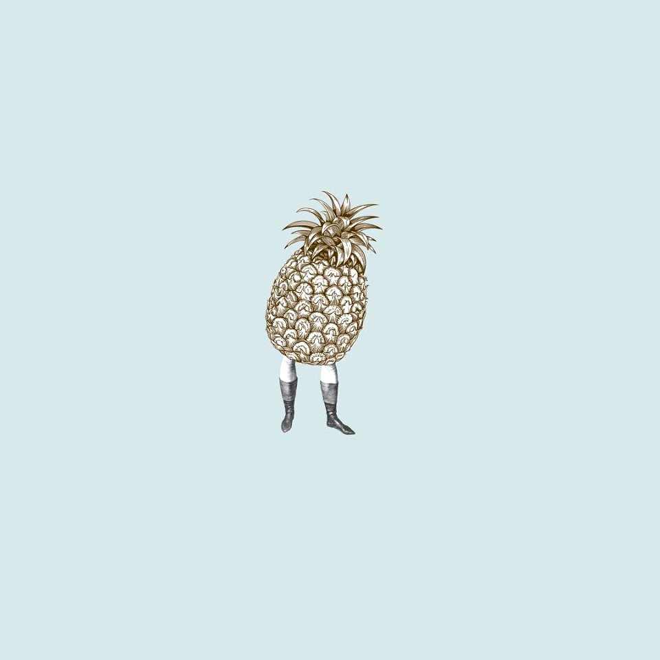 Quién vive en la piña debajo del mar? #collage #c expo #yeswecut #ginexín #contemporarycollage #bobesponja