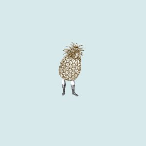 Quién vive en la piña debajo del mar? #collage #c expo #yeswecut #ginexín #contemporarycollage #bobesponja