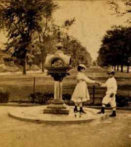 Central Park, New York - 1870s photo