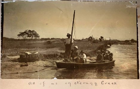 All of us on Nerang Creek, Qld - circa 1920 (In Explore) photo