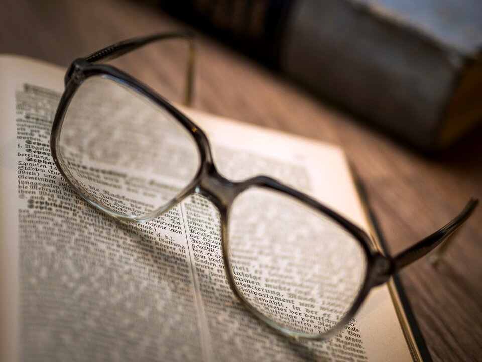 Glasses textbook information