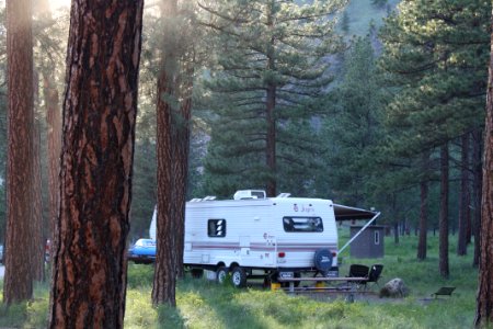 Fifthwheel RV Camping photo