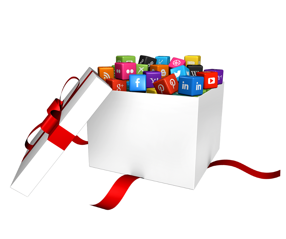 Social Media Gift Box