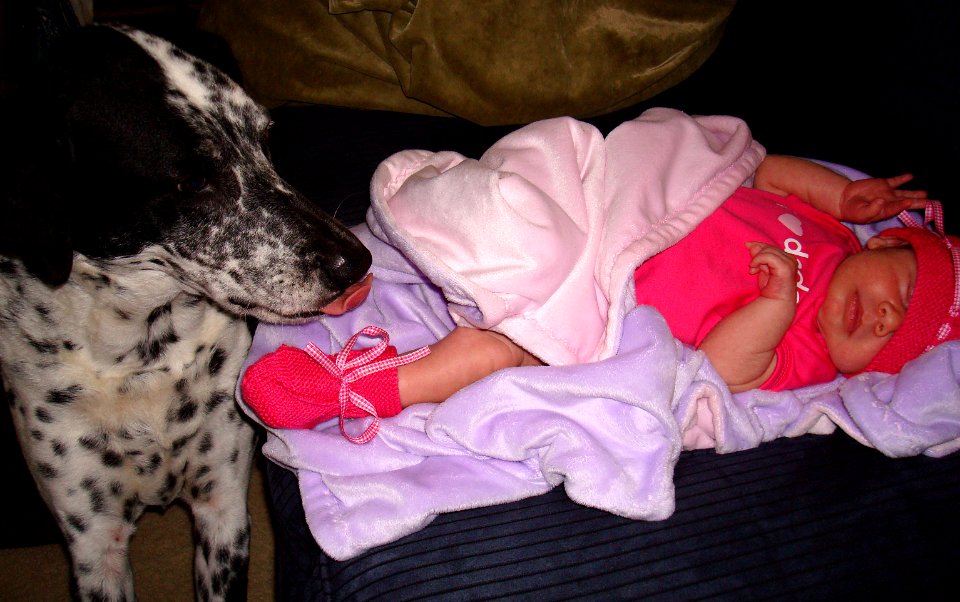 Lucy loves Maisie - March 08