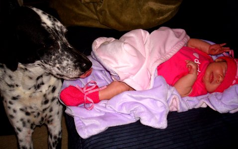 Lucy loves Maisie - March 08