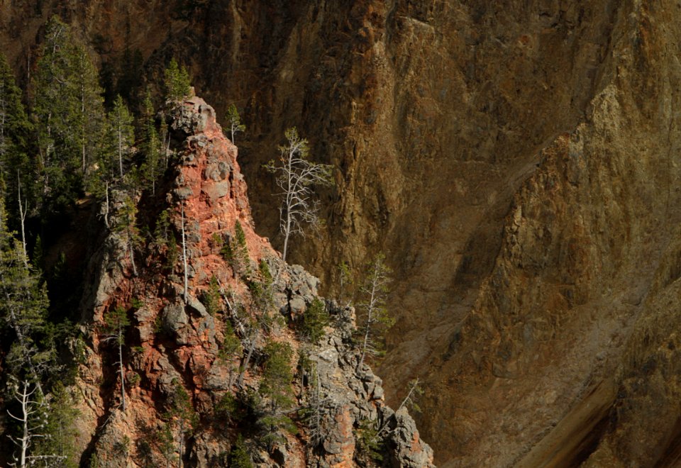 Red Rock in Grand Canyon of the Yellowstone photo