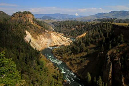 View from Calcite Springs Overlook photo