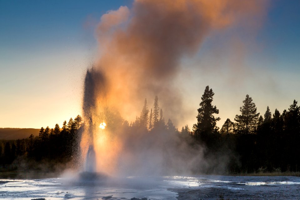 Pink Cone Geyser