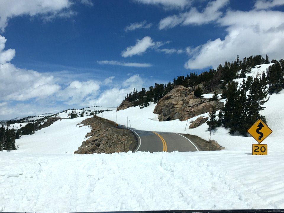 Beartooth Highway spring 2018