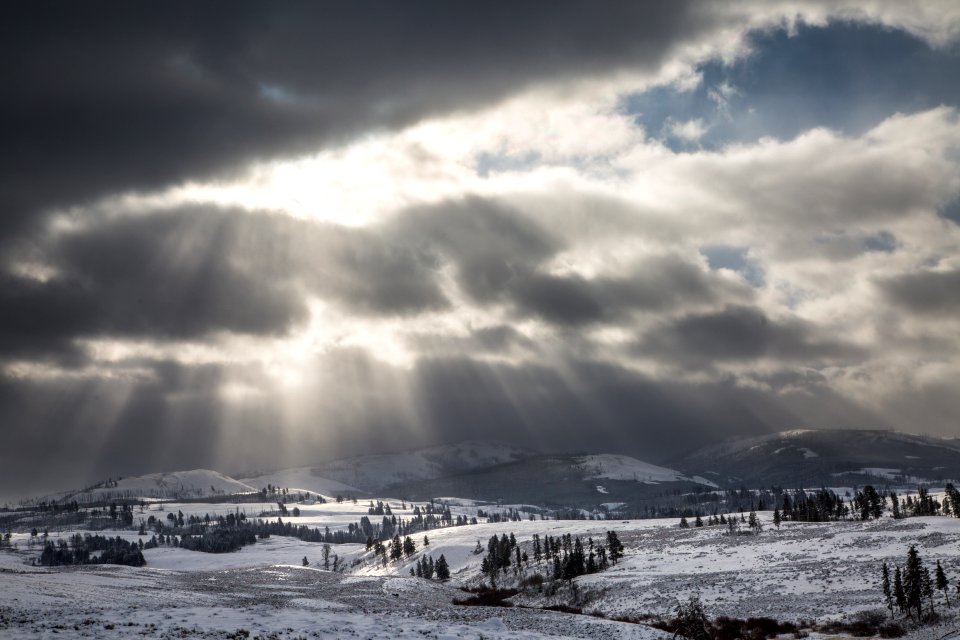 Clearing storm over Blacktail Deer Plateau
