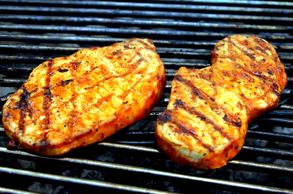 Pork steak delicious eat