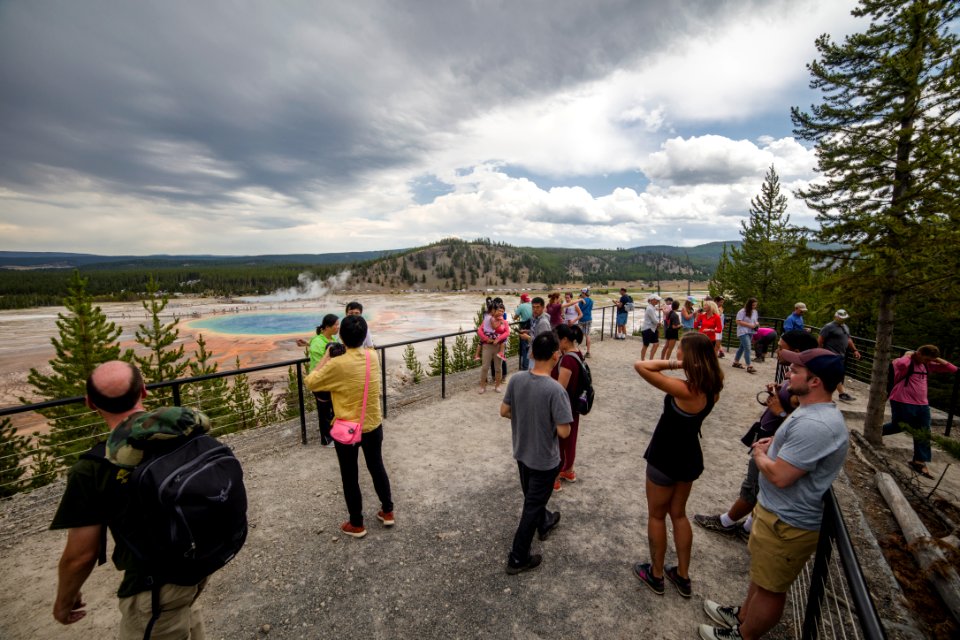 Grand Prismatic Overlook