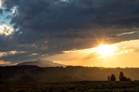 Sunset, Blacktail Deer Plateau