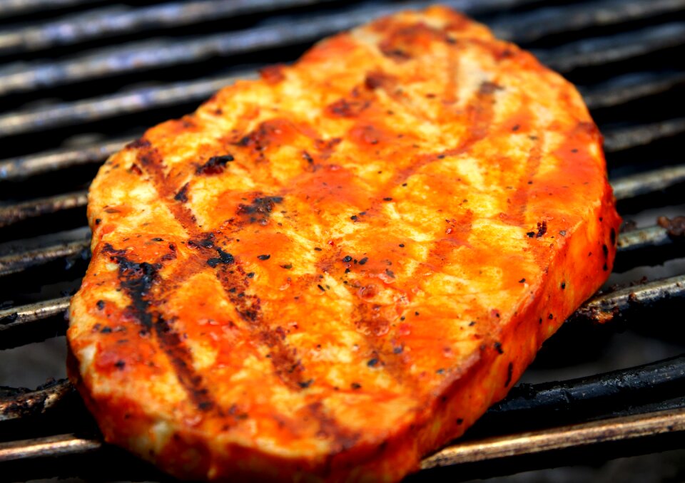 Pork steak delicious eat