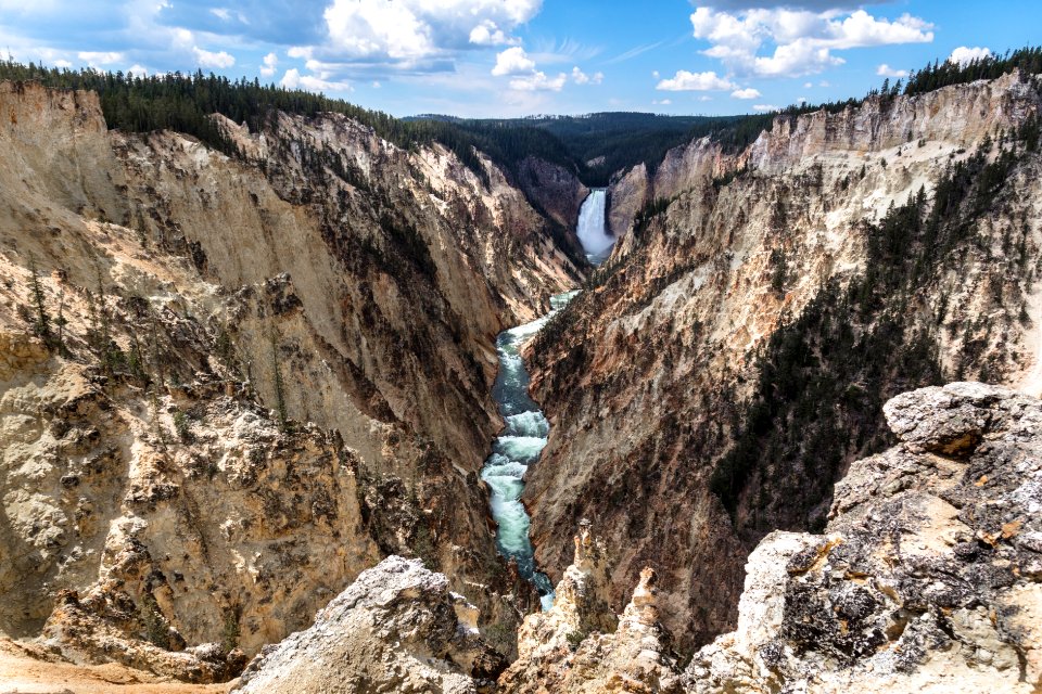 Grand Canyon of the Yellowstone from Artist Point