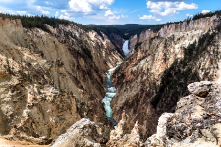 Grand Canyon of the Yellowstone from Artist Point photo