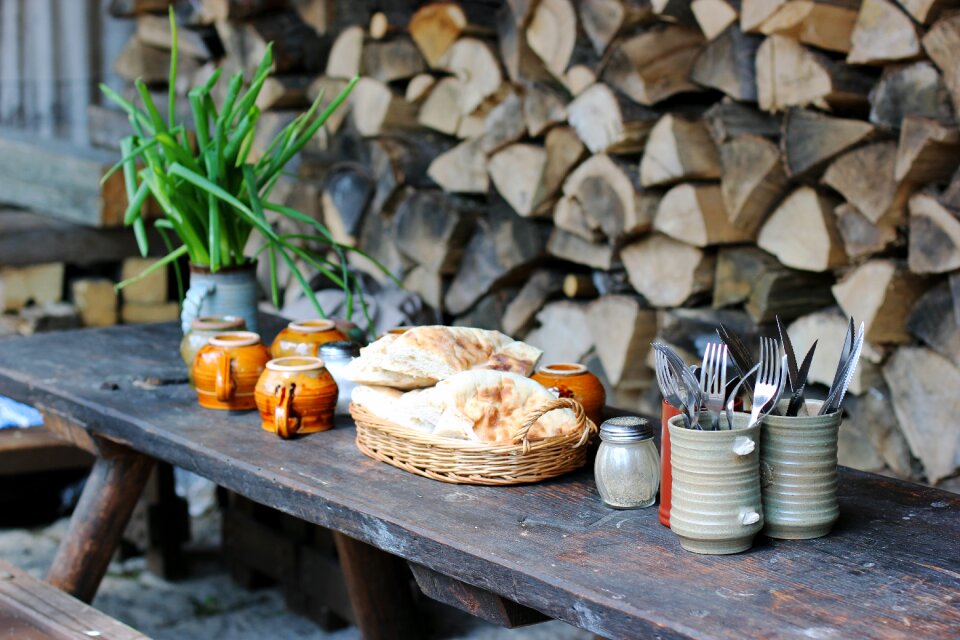 Food rustic healthy food