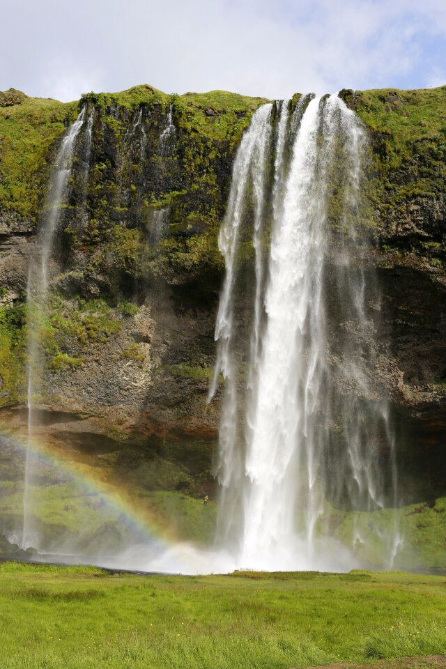 Top view iceland view