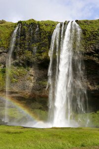 Top view iceland view photo