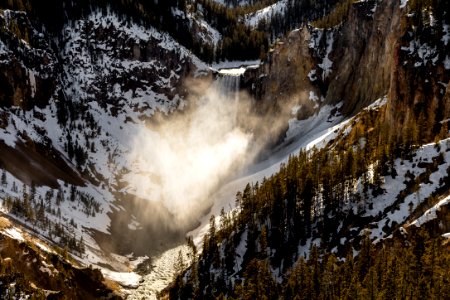 Lower Falls from Lookout Point 3.28.17 photo