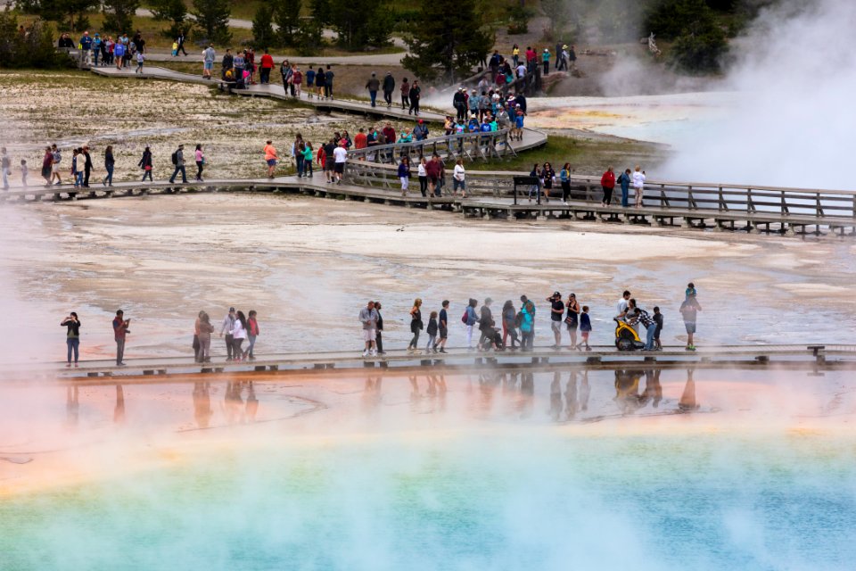 Grand Prismatic Spring Boardwalks (2)