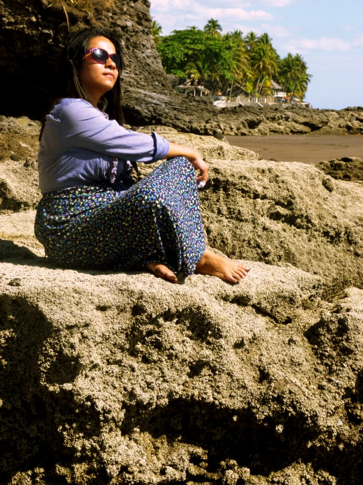 Holiday peaceful beach