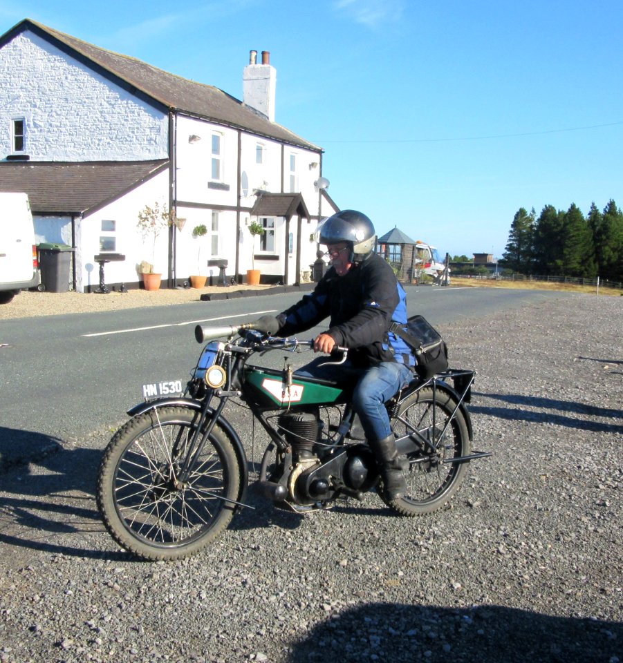Old BSA  on Beamish TT 2016