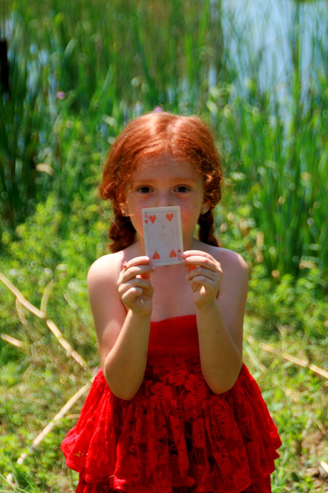 Red card game lake