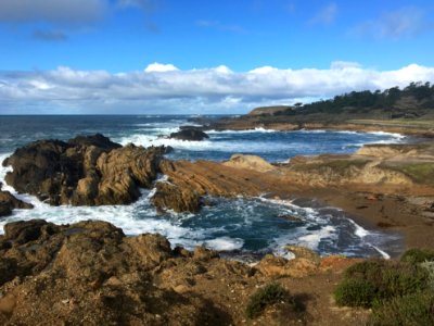 Point Lobos Seashore/California King Tide photo